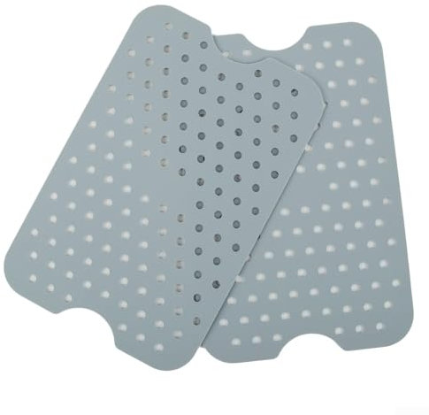 Lot de 2 tapis de friteuse à air pour ninja-Foodi Dual Air Fryer Accessoires réutilisables