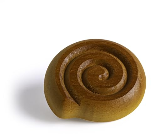 Erzi 13073 Zimtschnecke aus Holz, Kinderküche, Kaufladenartikel für Kinder, Rollenspiele