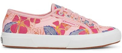 SUPERGA - Sneakers,Donna,Rosso,Casual,Modello 2750 Hibiscus Flower Print,Numero: 36