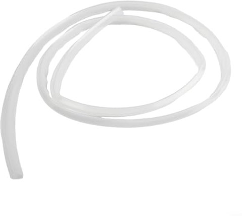Joint d'étanchéité pour porte de douche en forme de U, en silicone transparent, résistant à l'eau (forme de U 8 mm, 2 m)