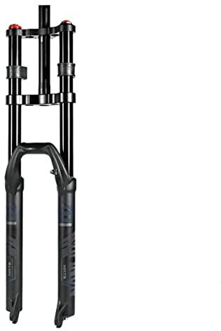 Forcella Anteriore Bici MTB 27,5 Forcella Downhill da 29 Pollici Doppia Spalla DH Air Dritto 1-1/8 Corsa 150 Mm Forcella Ammortizzata Bici (Size : 29)