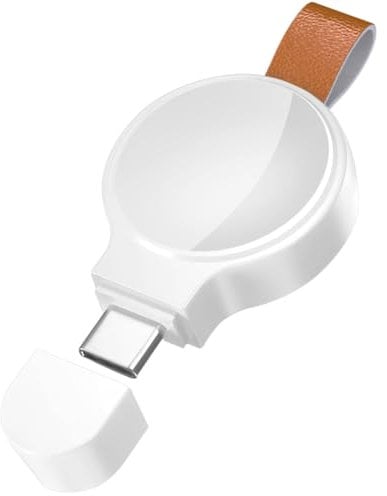 Flintronic Cargador para Apple Watch, Cargador de Reloj Portátil, Smartwatch Cargador Inalambrico Magnética, iWatch Cargador Reloj para Apple Watch Series 8/7/6/5/4/3/2/1/SE, Puerto Type-C