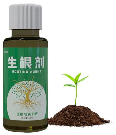 Ormoni radicanti per talee - Ormoni della crescita delle radici ad alte prestazioni per talee - Ormoni della crescita della radice liquida per talee 50ml Trapianti, ortaggi e piante d'appartamento