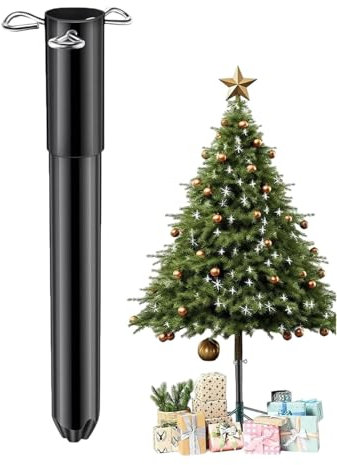 Pcingsia Christmas Tree Riser for Height, Artificial Christmas Tree Base Extension Pole, Christmas Tree Height Extender for 0.5-1.25in Tree Poles