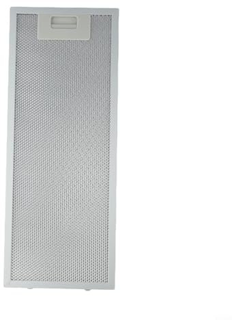 Jonikuper Silberne Dunstabzugshaubenfilter, Metallgitter-Abluftfilter, 445 x 175 x 9 mm, mit 5 Schichten aluminisiertem Fett, hält die Luftzirkulation aufrecht