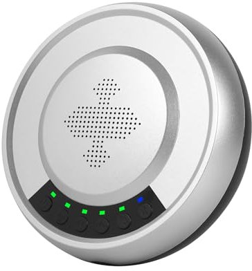 XTUGA Q3 Conference Speaker, Bluebooth Conference Microphone, Noise Reduction, 360°Enhanced Voice Pickup, Wireless USB Speakerphone, Compatible with Leading Software, Video Meeting, Live Streaming