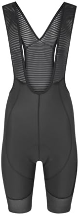Bioracer Trägerhose Fahrrad Damen Kurz - Modell '2025 Icon' - Schwarz - XS - Fahrradhose, Radsportbekleidung Damen