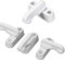 KUMSODE 4 Piezas Cerradura de Seguridad, Bloqueo para Ventanas Tipo T, Cierre de Ventanas Seguridad Restrictor de Puerta y Ventana Aluminio, Window Jammer Locks Sash Blocker para UPVC, PVC