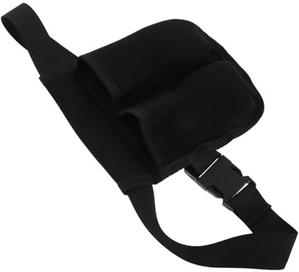 VALICLUD Essential Oil Bottle Holder Mit Verstellbarem Gürtel Dual Pocket Organizer Für Massageöle Für Therapeuten Büro Und