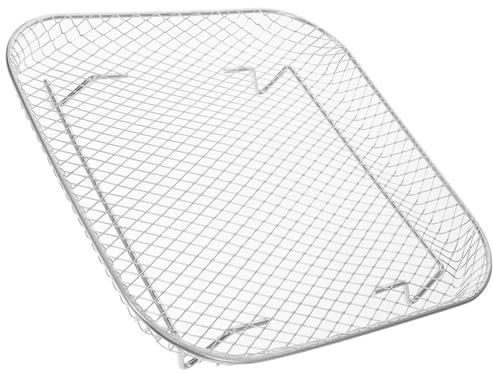 GLEAVI Rejilla Cuadrada Inoxidable para Freidora de Aire 304 Duradera para Cocinar Pollo y Verduras Accesorio de de Limpiar