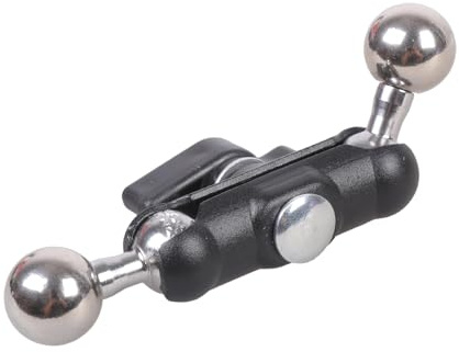 Robuste 17-mm Kopfklemme Für Die Kamera Monitor Halterung Drehbare Telefonhalterung Mit LED Licht Und Mikrofonhalter Kfz Lüftungshalterung