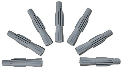 Mehrzweckdübel Universaldübel Mehrzweck Dübel Allzweckdübel Betondübel (6 x 35 mm - ohne Kragen- 100 Stück)