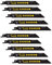 10 x SabreCut SCRS922BF_10 150mm 14 TPI S922BF Fast Wood and Metal Cutting Reciprocating Sabre Saw Blades