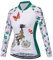 Radtrikot Langarm Damen Mountainbike Trikot Zip Shirts Rennrad Bekleidung Sport Racing MTB Tops für Damen Damen Bouse Herbst Herbst Frühling Atmungsaktiv grün Größe XL
