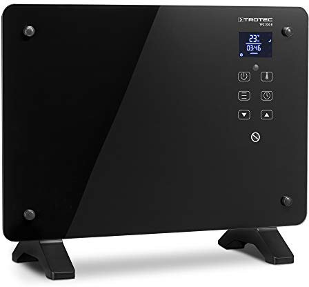 TROTEC Termoventilatore ceramico TFC 220 E - potenza termica 2200 W - riscaldamento con termostato, telecomando, dimensioni della stanza da 26 m² a 65 m³