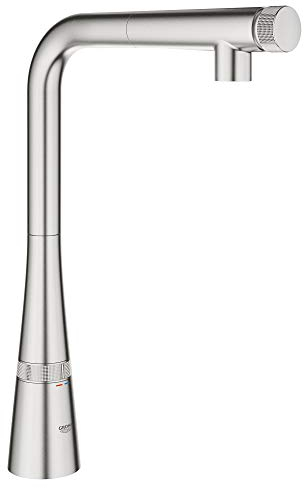 GROHE SmartControl 31559DC2 Ausziehbarer Küchenarmatur, 1,75 GPM, Superstahl