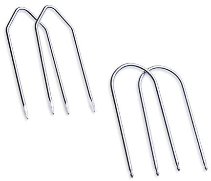 1neiSmartech Compatibile con Autoradio di Serie Auto Set Composto da 2 Coppie Chiavi Estrazione in Acciaio, Kit Universale Chiavette per Rimozione Sblocco Smontaggio