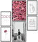 Papierschmiede® Mood Poster Set Coco Rose Love, Bilder Wohnzimmer Deko Schlafzimmer, 2x DIN A3 und 4x DIN A4, Blumen Blüten Rosa - Wandposter ohne Rahmen