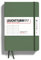 LEUCHTTURM1917 365489 Notizbuch Medium (A5), Hardcover, 251 nummerierte Seiten, Olive, dotted