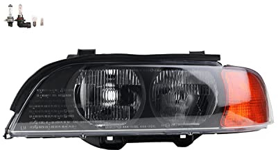 Johns, Scheinwerfer Halogen HSW passend für BMW 5er E39 11/95-08/00 Links Leuchtmittel