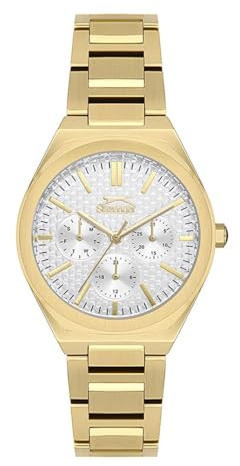 Damenarmbanduhr SLAZENGER SL.09.2138.4.02 Gold Fashion als Geschenk.