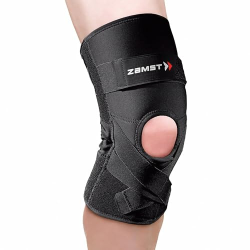 Zamst ZK-Protect -Ginocchiera sostegno completo e legamenti crociati, (3XL) | Stabilizzazione totale legamenti anteriore LCA, laterale LCL, mediale LCM, sostegno completo articolazione, menisco, rotula