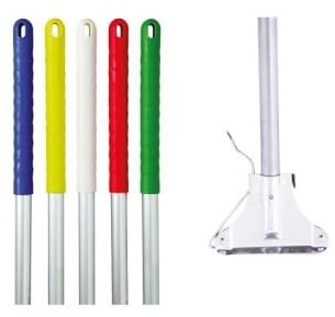 Kentucky Mop Handle 137cm Powder Coated BLUE with Metal Fitting 103037B