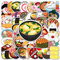 Sushi Aufkleber Süßes Sushi Stickers 50 Stück Skateboard Graffiti Aufkleber Motorräder Fahrrad Snowboard Gepäck Laptop Auto Koffer für Kinder und Jugendliche Wasserdichte Vinyl Aufkleber