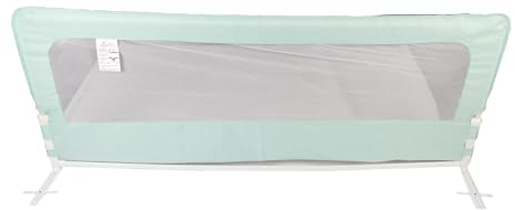 Luocute Faltbares Babybettgitter, Bettgitterschutz, Belüftet, Atmungsaktiv, Kindersicherheit, Bettgitter, Bettschutz, Schutz für Kinder, Kinder, Kleinkinder ﻿