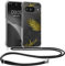 kwmobile Custodia Compatibile con Google Pixel 9 / Pixel 9 Pro Cover - Back Case in Silicone TPU - Protezione Smartphone con Cordino - giallo/grigio/trasparente