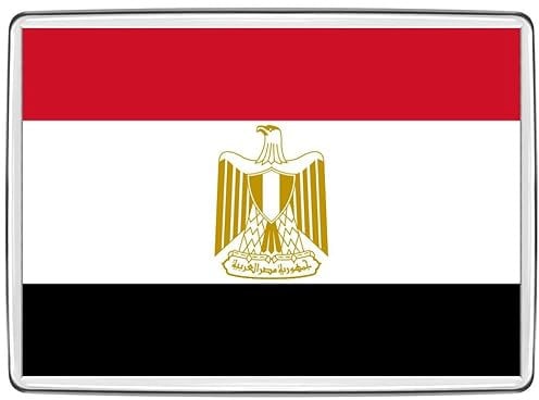 Pixly® Egypt Flag Fridge Magnet Large Jumbo Size Egyptian Keepsake Country Souvenir Novelty Refrigerator Magnets Gift