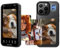 Guidre Upgraded 4 Colors e Ink Screen Smart Phone Case,Smart Ink Phone Case for iPhone, Supports NFC Transfer DIY Personalized Image/Picture/Photo/Text Display fit for iPhone 14 Pro Max black