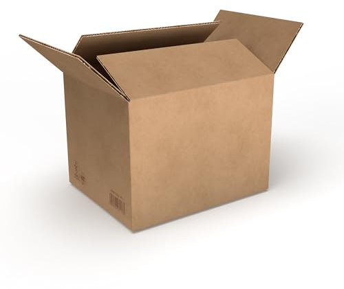 RaKuPack Versandkarton 25 Stück Faltkarton 190x150x140mm Innenmaß (19x15x14cm) Verpackungskarton Warensendung Karton braun Faltschachtel Pappkarton Paket Versandschachtel Kartonage verschiedene Größen