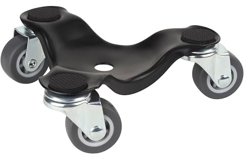 Dörner + Helmer Möbel Transporthilfe, aus Stahl, 60kg Tragkraft, Rutschfeste Oberfläche, 3-armig, Spurfreie TPE-Rollen