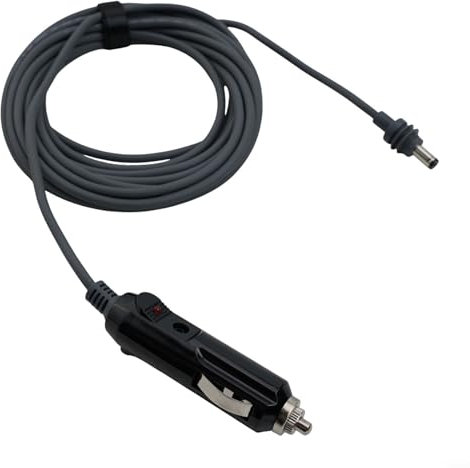 Oniissy DC 12V Car Charger Power Cable for Starlink Mini, Outdoor DC Power Cable for DVD Player, GPS, Tablets, Camera, CD Player and more(5 meters)