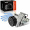Frankberg Compresseur de Climatisation avec attelage Essence Compatible avec Classe A W169 A150 A160 A170 A180 Classe B W245 B150 B160 B170 B180 Remplacer# 0022306811, y compris huile prép