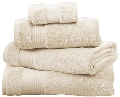 NEXT Homeware Gästehandtuch aus 100% ägyptischer Baumwolle Natur Ecru Medium