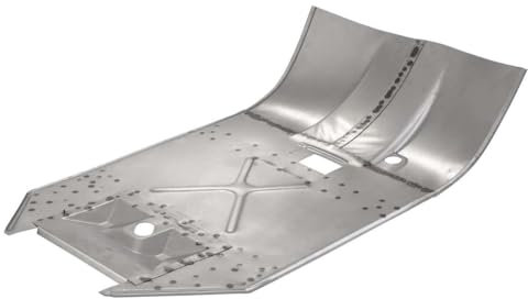 Pedana con curva completa compatibile con Vespa 50 Special Lamierato Fondo traverse e rinforzi