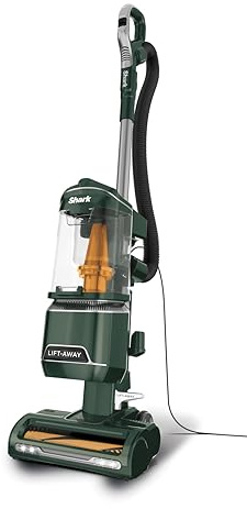 Shark Corded Upright Vacuum Cleaner 1.1L with Anti Hair Wrap Technology, Pet Model, LED Headlights, Lift-Away, Anti-Allergen, 8m Cord, 750W, 3 Attachments inc Pet Tool, Green, NZ691UKT (Renewed)