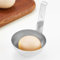 Cuiseurs À Œufs, Machine À Œufs Pochés Tasses, Pocher À Oeufs En Acier Inoxydable, Cuiseur À Oeufs Rond, Gadget De Cuisine Pour Petit Déjeuner (Argent)