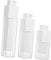 MOTHNUR 3pcs Travel Toiletry Bottles Leakproof Lotion Cream Jar Vacuum Seal Portable Toiletry for Bathroom Travel