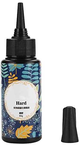 Haofy Klarer UV-Harzkleber für DIY-Schmuckherstellungszubehör, Umweltfreundlich und Schnell Aushärtend, Basteldekorationen, Nagelkunst, 100% Sicheres Material (60g)