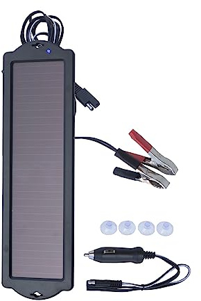 Nature Power 1,5 W Solar 12 V Batterie-Wartung, schwarz