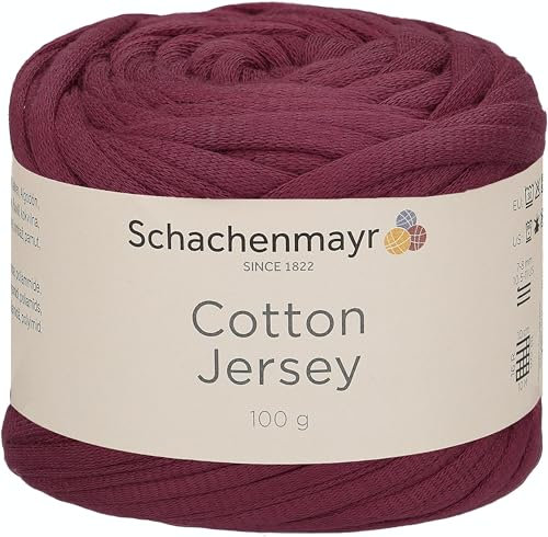 Schachenmayr Cotton Jersey 9807363-00032 weinrot Handstrickgarn