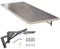 Edelstahl-wandklapptisch,schwerer Tisch, Multifunktionaler Haushalts-Esstisch,Für Home Office/Wäsche/Bar/Küche & Esszimmer Perfektes Zubehör (100x40cm/39.5x15.5in)