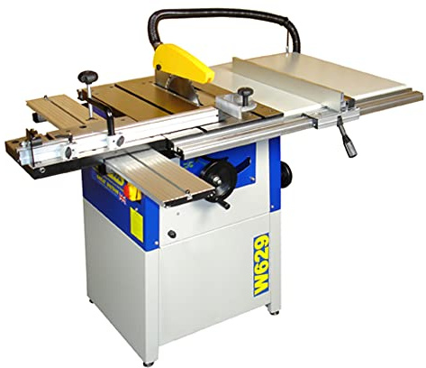 Charnwood W629P 10” Table Saw with Wheel Kit and Low Noise Blade