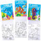 Baker Ross FC993 Meeresleben Mini Malbuch für Kinder-12er Pack, Kindergeburtstag Mitgebsel, Kinderbeschäftigung, Mitbringsel für den Kindergarten Mittel