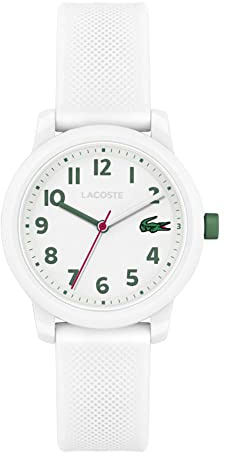 Lacoste L.12.12 Kids’ Quartz Watch – 33mm Children’s Timepiece with 3H Movement – 5ATM Water Resistant – Stylish Everyday Watch for Boys and Girls