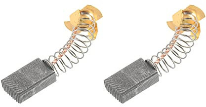 PATIKIL 2Pcs Escobillas de Carbón para Motor, 18x11x5mm Cepillos de Carbón para Herramienta Eléctrica, Reemplazo de Reparación de Angular Amoladora Mesa Sierra Taladro de Mano