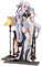 Anjinguang 23cm Re 0 Rem/Emilia Figur PVC Sammlerstück Modell Skulptur Niedlich Hübsches Kleid Ver Action Figur Desktop Dekoration